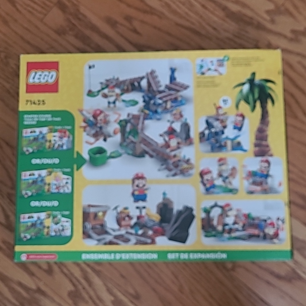NWT Lego 71425: Super Mario Diddy Kong's Mine Cart Ride Expansion Set - Picture 7 of 7